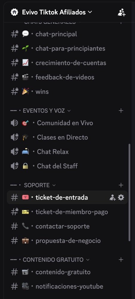 Servidor de Discord del club