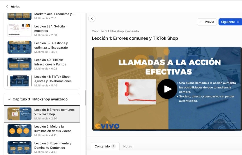 Acceso a la formación completa